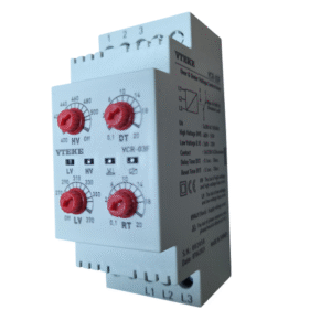 3-Phase Voltage Protection Relay – 4 functions (Without N) (VCR-03F)