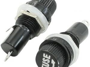 Glass Fuse Holder – Panel Mount