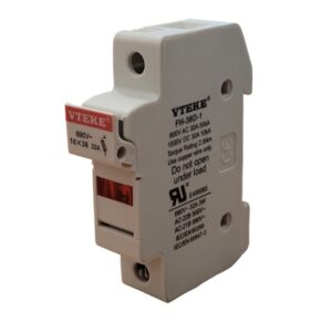 Cylindrical DIN Rail Fuse-holder 10 X 38 With LED Indication
