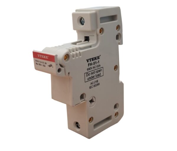 Cylindrical DIN Rail Fuse-holder 14 X 51