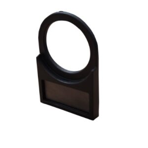 22MM LABLE HOLDER, BLACK