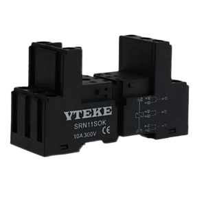 Relay Socket 5A, 3 Contact, 11 Pin SRN series