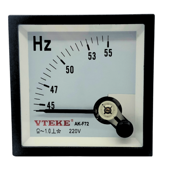 Analog Panel Frequency Meter 72 x 72