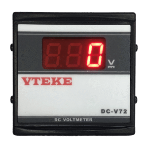 DC Panel Voltmeter 72X72